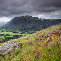 Buy canvas prints of Langdale Pikes and Mickleden Valley by Phil Buckle
