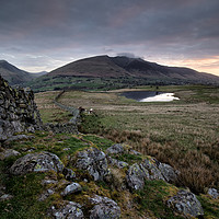 Buy canvas prints of Tewet Tarn Sunrise by Phil Buckle