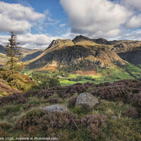 Buy canvas prints of The Langdale Pikes by Phil Buckle