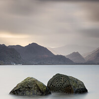 Buy canvas prints of Centenary Stones Derwent Water by Phil Buckle