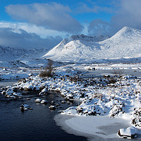 Buy canvas prints of Perfect Glencoe Day by harry morgan