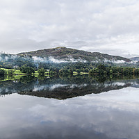 Buy canvas prints of Grasmere Reflections  by Alf Damp