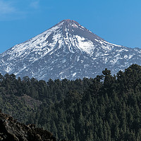 Buy canvas prints of El Teide Tenerife by David O'Brien