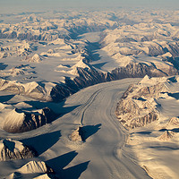Buy canvas prints of Flying over Greenland by David O'Brien