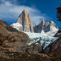 Buy canvas prints of Glaciar Pedras Blancas by David O'Brien
