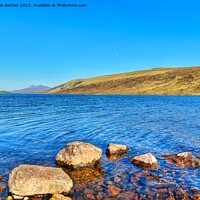 Buy canvas prints of Mountain Loch (Scotland)  by Alan Barnes