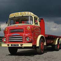 Buy canvas prints of 1969 Albion 6 wheeled lorry by Alan Barnes