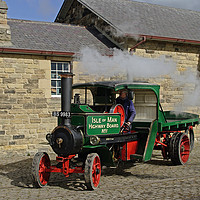 Buy canvas prints of 1915 Foden Steam Wagon by Alan Barnes