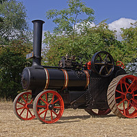 Buy canvas prints of 1910 Ransomes Traction Engine by Alan Barnes