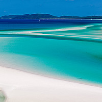 Buy canvas prints of Whitehaven Beach by Graham Williams