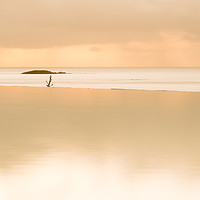 Buy canvas prints of Golden infinity pool by Graham Williams