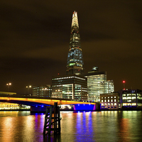 Buy canvas prints of  The Shard by Malcolm Smith