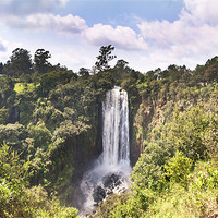Buy canvas prints of Great rift waterfall by Malcolm Smith