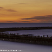 Buy canvas prints of Fisherman on Roker Pier by Graham Binns