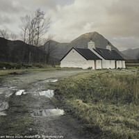 Buy canvas prints of Blackrock Cottage, Glencoe by Graham Binns
