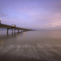 Buy canvas prints of Deal Pier at Sunset by Kentish Dweller