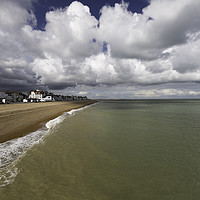 Buy canvas prints of Huge Fluffy Clouds at Deal by Kentish Dweller