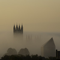 Buy canvas prints of Cathedral in the Mist by Kentish Dweller