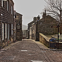Buy canvas prints of Cobbled History by Nigel Auty