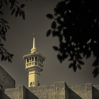 Buy canvas prints of Afternoon Sun Mosque by Richard Zalan