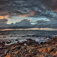 Buy canvas prints of Rathlin Island from Ballycastle, Ireland by Sorcha Lewis