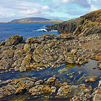 Buy canvas prints of Coastal Forms at Sumburgh Head by Josephine Gornall