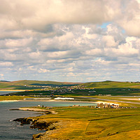 Buy canvas prints of View from Sumburgh Head Shetland by Josephine Gornall