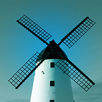 Buy canvas prints of Windmill on the Green at Lytham St Annes by Josephine Gornall