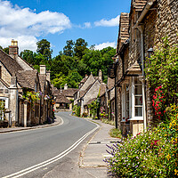 Buy canvas prints of Castle Coombe, Cotswolds. by John Hall