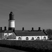 Buy canvas prints of Souter LightHouse, Northumberland by John Hall