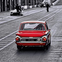 Buy canvas prints of Ford Cortina  by Martin Dunning