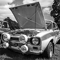 Buy canvas prints of ford escort by Martin Dunning