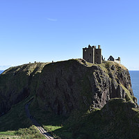 Buy canvas prints of Dunnottar Castle by Allan Smillie