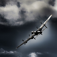 Buy canvas prints of Moonlight Bomber by Carly Hodges