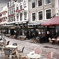 Buy canvas prints of Amsterdam Streets by David Mccandlish