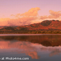 Buy canvas prints of Loch lomond sunset by David Mccandlish