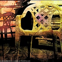 Buy canvas prints of Abandoned Chair by David Mccandlish