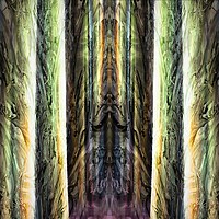 Buy canvas prints of 4 Forest Gods by David Mccandlish