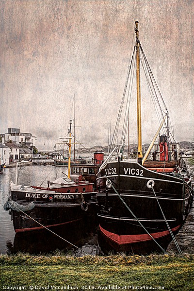 Boats with History                         Picture Board by David Mccandlish