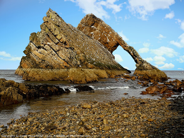 Bow Fiddle Rock Picture Board by David Mccandlish