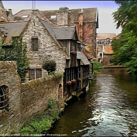 Buy canvas prints of Bruges and its Beauty by David Mccandlish