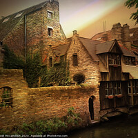 Buy canvas prints of Bruges Historical Town by David Mccandlish