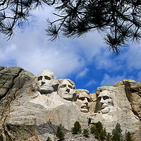 Buy canvas prints of Mount Rushmore by Christiane Schulze