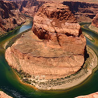 Buy canvas prints of  Horseshoe Bend  by Christiane Schulze