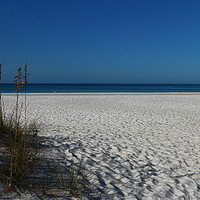 Buy canvas prints of A Peaceful Day At A Marvelous Gulf Shore Beach  by Christiane Schulze