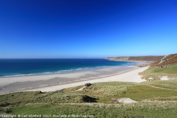 Sennen Cove in Cornwall, England. Picture Board by Carl Whitfield