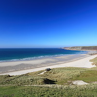 Buy canvas prints of Sennen Cove in Cornwall, England. by Carl Whitfield