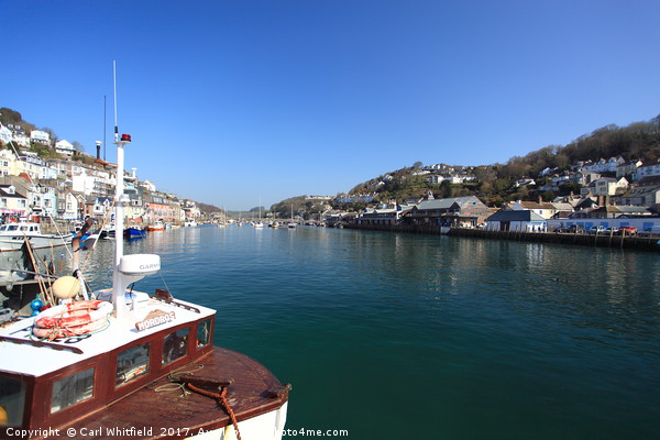 Looe in Cornwall, England. Picture Board by Carl Whitfield