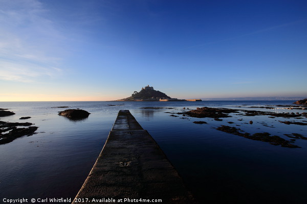 St.Michael's Mount in Cornwall, England. Picture Board by Carl Whitfield