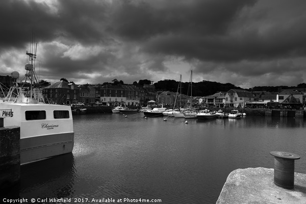 Padstow Harbour in Cornwall, England. Picture Board by Carl Whitfield